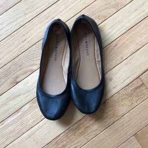 Lucky Brand Black Ballet Flats